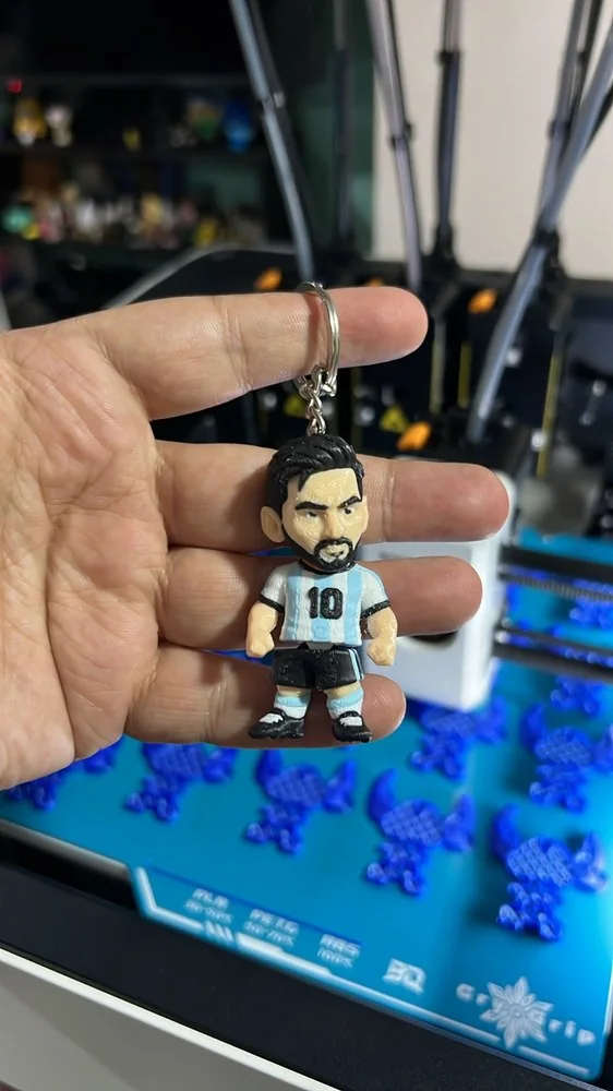 Llavero 3D multicolor